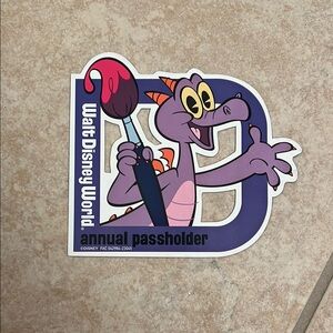 Disney World Annual Passholder Magnet